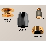 Светильник Ambrella Light XS1123043 DCH/PYG черный хром/золото желтое полированное MR16 GU5.3 (N6905, C1123, N7034), фото 1