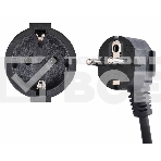 Сетевой удлинитель Buro BU-PS1.5/B 5м (1 розетка) черный (пакет ПЭ), фото 1