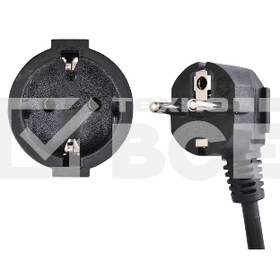 Сетевой удлинитель Buro BU-PS1.5/B 5м (1 розетка) черный (пакет ПЭ)