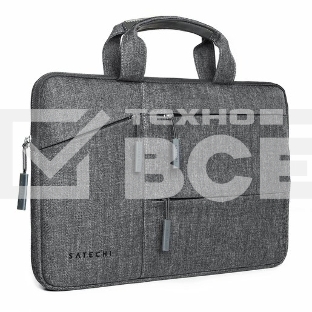 Сумка Satechi Water-Resistant Laptop Carrying Case для ноутбуков до 15' дюймов. Материал нейлон. Цвет серый.