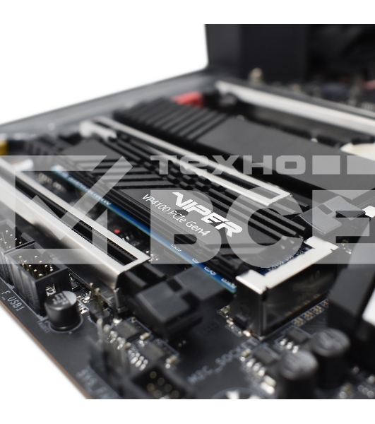 Накопитель SSD Patriot Viper VP4100, 1Tb, PCIe 4.0 x4, M.2, NVMe, R/W 4700/4200, с радиатором