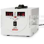 Стабилизатор напряжения Powerman AVS 500D White (220В±8% 500ВА,5А,КПД 98%, циф. индикация вх./вых.), фото2