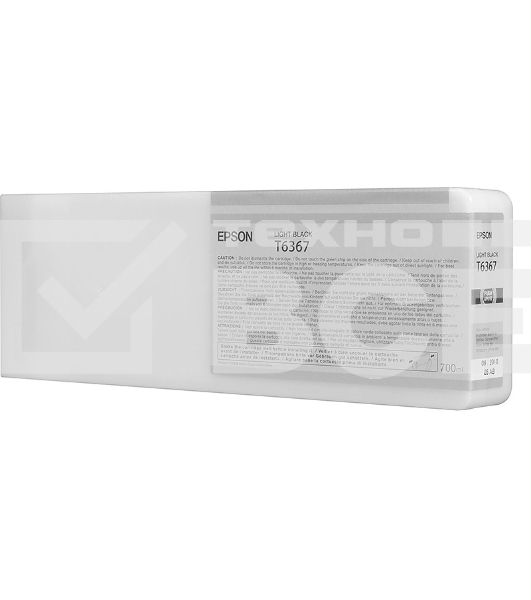 Картридж струйный EPSON C13T636700 серрый (700 мл) для Stylus Pro 7700, 7890, 7900, 9700, 9890, 9900, WT7900