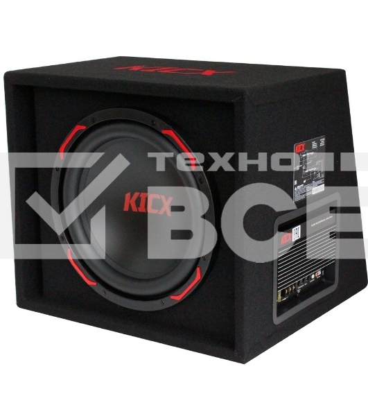 Сабвуфер автомобильный Kicx GT311BPA 350Вт активный (30см/12
