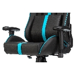 Кресло игровое A4Tech X7 GG-1200 черный/голубой искусственная кожа крестовина пластик, фото36