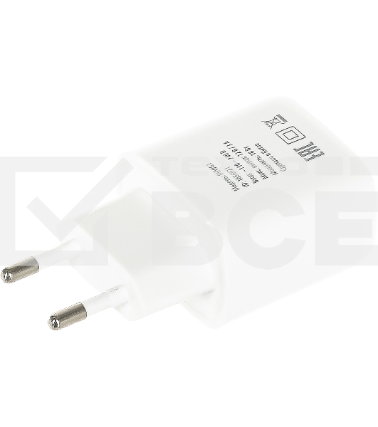 Сетевое зарядное устройство Buro BUWG1 3A QC белый