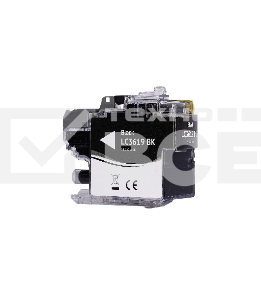 Струйный картридж Sakura LC3619Bk для Brother, черный, 68 мл., 3000 к.