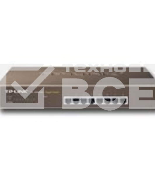 Коммутатор TP-LINK SMB TL-SG1008 8-port Gigabit Switch, 1U rack-mountable steel case