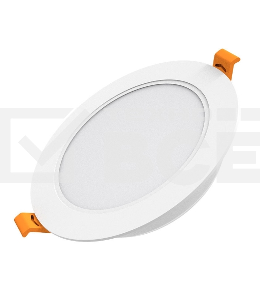 Светильник Gauss Elementary Downlight 5Вт 4000K белый круглый (9100420205)