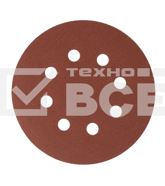 Круг абразивный Сибртех на ворсовой подложке под 