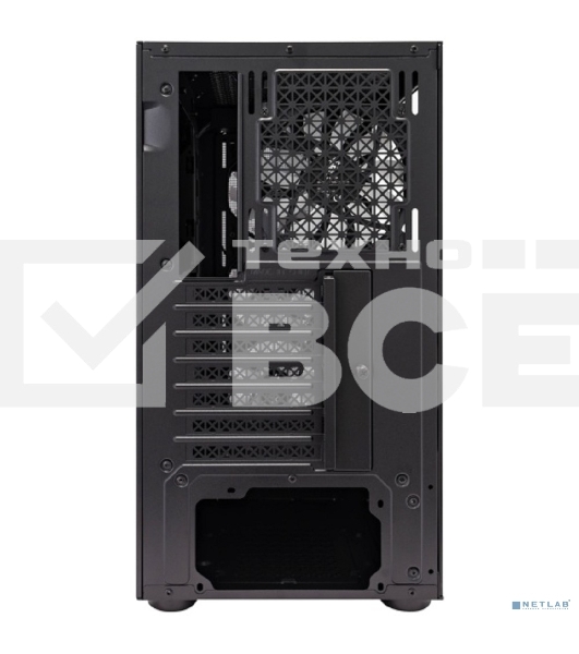 Компьютерный корпус 1STPLAYER TRILOBITE T7-P Black / ATX / 4x120mm LED fans / T7-P-BK-4F1