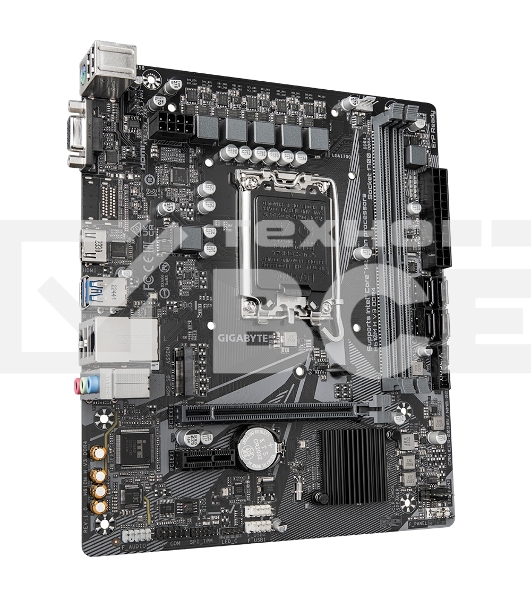 Материнская плата Gigabyte H610M H V3 DDR4, LGA 1700, Intel H610, 2xDDR4, 4xSATA, 1xM.2, 1xPCIe 4.0 x16, 1xPCIe x1, 1xHDMI, 1x 1Gb LAN, 2xUSB-A 3.2 Gen 1, 4xUSB-A 2.0, 3x 3.5 мм, 7.1, mATX