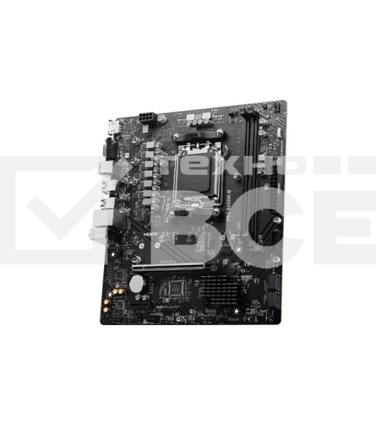 Материнская плата MSI PRO B650M-B, AM5, AMD B650, 2xDDR5, 4xSATA, 1xM.2, 1xPCI-E 4.0 x16, 1xPCI-E 4.0 x1, 1xHDMI, 1xVGA, 1x2.5Gb LAN, 2xUSB 2.0, 4xUSB 3.2 Gen 1, 3x3.5 мм, 7.1, Micro-ATX