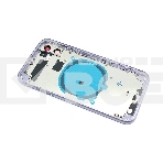 Задняя крышка (корпус) в сборе с рамкой для Apple iPhone 11 фиолетовая, фото2