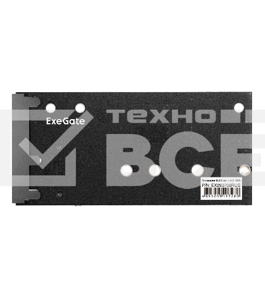 Переходник ExeGate EXE-522 (M.2 B key -> SATA3.0, для подключения SSD с разъемом M.2 NGFF к разъему SATA 6G)