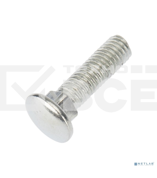Болт мебельный KRANZ DIN 603, 8х30,  пакет (4шт.)