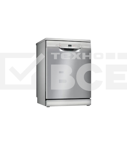 Посудомоечная машина Bosch SMS2HVI02E, нержавеющая сталь, 60 см, 14 компл., 46 дБ, класс D
