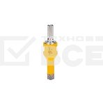 Коронка алмазная профессиональная по керамограниту и железобетону Kranz М14, вакуумное спекание, 12 мм, для УШМ, фото 1