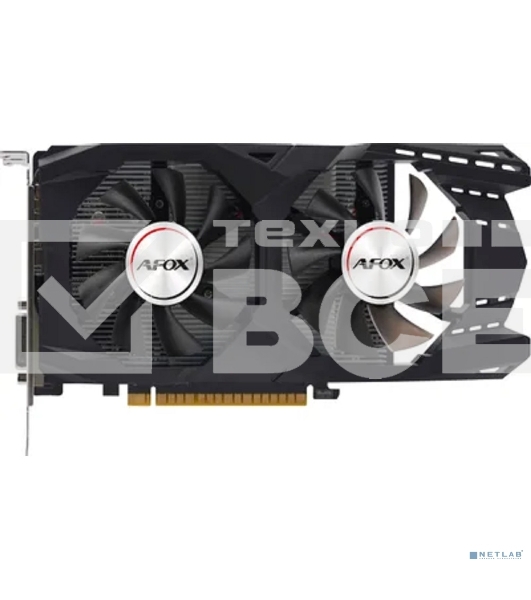 Видеокарта Afox PCI-E 3.0 AF1050TI-4096D5H7-V9 NVIDIA GeForce GTX 1050TI 4Gb 128bit GDDR5 1291/7000 DVIx1 HDMIx1 DPx1 HDCP Ret