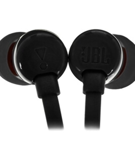 Проводные наушники JBL Tune 110 черный, внутриканальные, Jack 3.5 мм