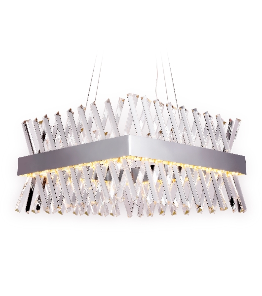 Светильник Ambrella light TR5315 CH/CL хром/прозрачный 144W 500*500*750 (Без ПДУ)