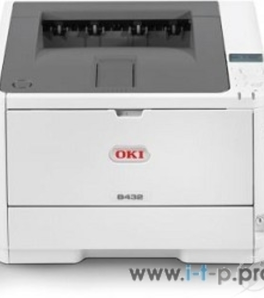 Принтер лазерный OKI B432DN (45762012), A4, ч/б, печ. 40 стр/мин., 1200 x 1200 dpi, Ethernet, USB