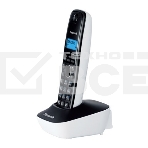 Телефон беспроводной (DECT) Panasonic KX-TG1611RUW (белый) АОН, Caller ID,12 мелодий звонка,подсветка дисплея,поиск трубки, фото2
