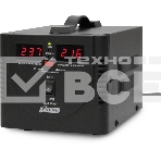 Стабилизатор напряжения Powerman AVS 500D Black (500ВА, 5А, КПД 98%, циф. индикация вх./вых. напряж.), фото2