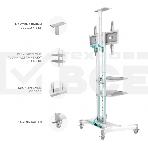 Стойка для телевизора с кронштейном ONKRON TS1552 40