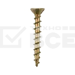 Саморез оконный KRANZ острый, 4.1х30, желтый цинк, короб (500 шт./уп.), фото5