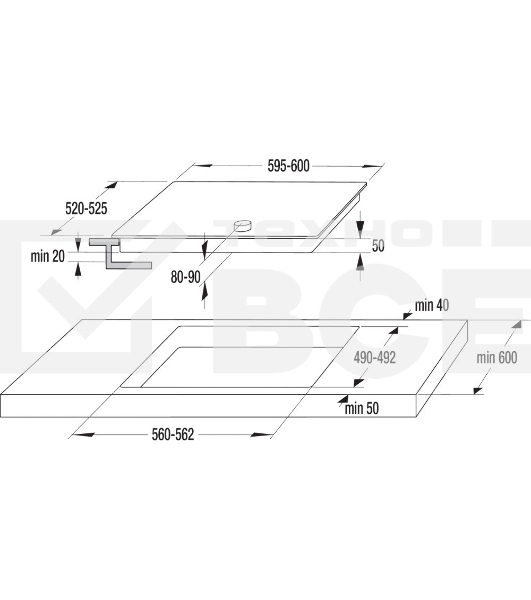 Варочная поверхность Gorenje EC642CLI