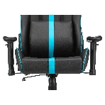 Кресло игровое A4Tech X7 GG-1200 черный/голубой искусственная кожа крестовина пластик, фото37