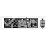 Клавиатура + мышь A4Tech KK-3330 клав:черный мышь:черный USB, фото 1