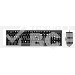 Клавиатура + мышь A4Tech KK-3330 клав:черный мышь:черный USB