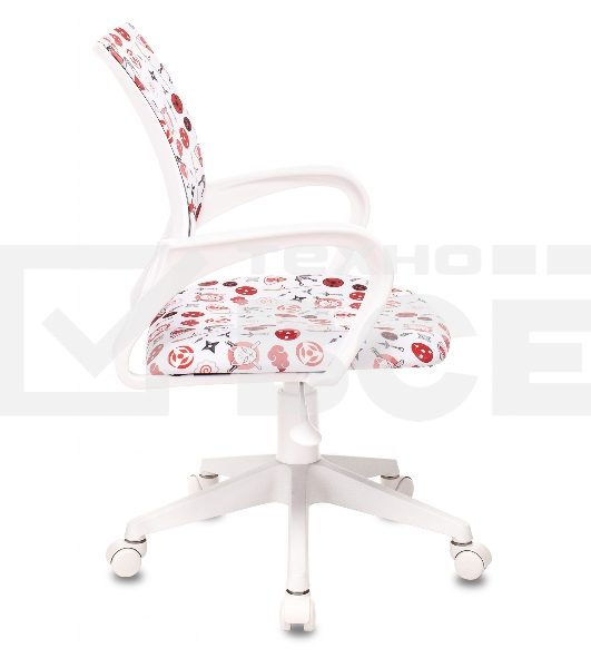 Кресло детское Бюрократ KD-W4 белый крестовина пластик пластик белый