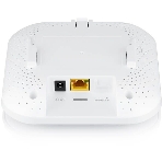 Гибридная точка доступа Zyxel NebulaFlex NWA90AX, WiFi 6, 802.11a/b/g/n/ac/ax (2,4 и 5 ГГц), MU-MIMO, антенны 2x2, до 575+1200 Мбит/с, 1xLAN GE, PoE, защита от 4G/5G, БП в комплекте, фото3