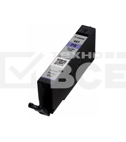 Картридж струйный Canon CLI-481XL PB 2048C001 фото голубой (8.3 мл) для Canon PixmaTS8140TS/TS9140