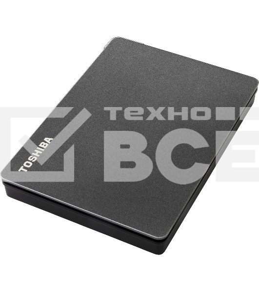 Внешний HDD 2.5' Toshiba Canvio Gaming, 4TB, USB 3.2 Gen 1 Type-A, 5400 rpm, черный