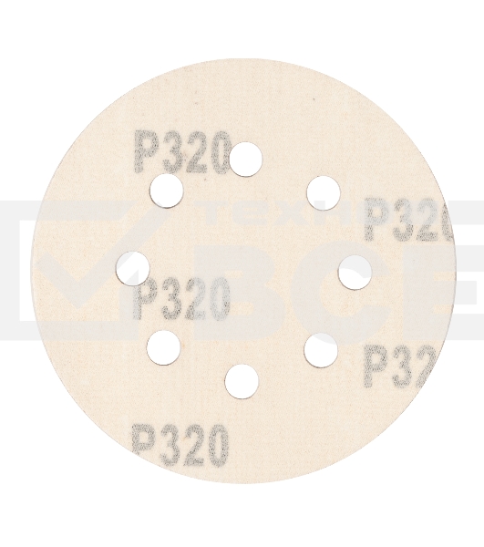 Круг абразивный Сибртех на ворсовой подложке под 