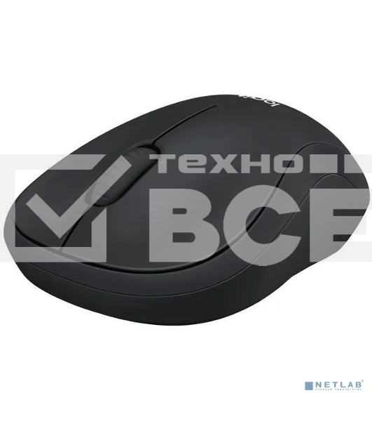 Мышь беспроводная Logitech B220 Silent черный, 1000 dpi, радиоканал, USB, кнопки - 3