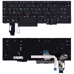 Клавиатура для ноутбука Lenovo IBM Thinkpad E580 черная, фото 1