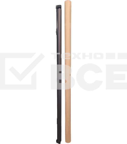 Экран Cactus 180x180см Map type CS-PSRM-180x180-BK 1:1 настенно-потолочный рулонный черный