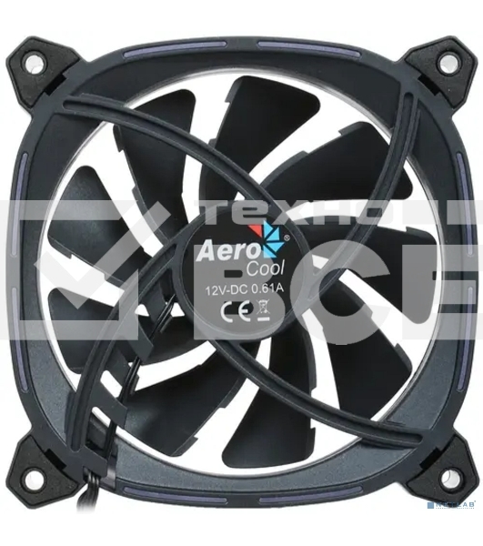 Вентилятор Aerocool / Formula Astro 12 ARGB черный, 120 мм, 1000 об/мин, 17.5 дБ, 6 pin