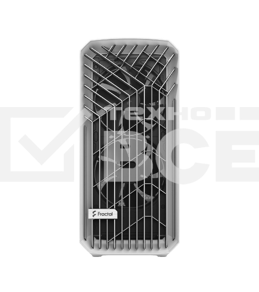 Корпус Fractal Design Torrent White TG Clear Tint / E-ATX, TG, 2x3.5, 4x2.5, 7xPCI, 1xUSB-C, 2xUSB3.0 / 2x180mm, 3x140mm fans inc. / FD-C-TOR1A-03