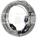 Кабель-адаптер VCOM VUS7049-25M USB2.0-repeater, удлинительный активный <Am-->Af> 25м, фото6