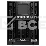 Источник бесперебойного питания Сайбер Электро ИБП ЭКСПЕРТ-II-2000 Онлайн, Напольное исполнение 2000ВА/1800Вт USB/RS-232/SNMPslot (2 EURO + 2 IEC С13) (12В/7А·ч. х 4), фото6