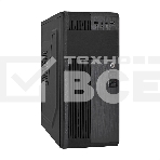 Компьютерный корпус Miditower ExeGate UN-605B Black, ATX, (без БП), 2*USB, Audio, замок блокировки кнопки питания, фото7