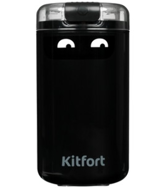 Кофемолка Kitfort КТ-7116 200 Вт, ротационный нож, черный
