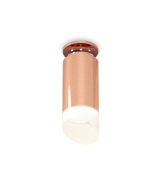 Светильник Ambrella Light XS6326083 PPG/FR золото розовое полированное/белый матовый MR16 GU5.3 (N6906, C6326, N6256)