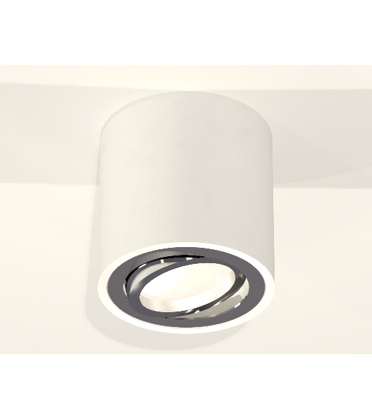 Светильник Ambrella Light XS7531003 SWH/PSL белый песок/серебро полированное MR16 GU5.3 (C7531, N7003)